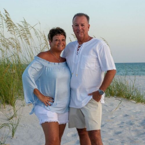 couples photo shoot on Treasure Island
