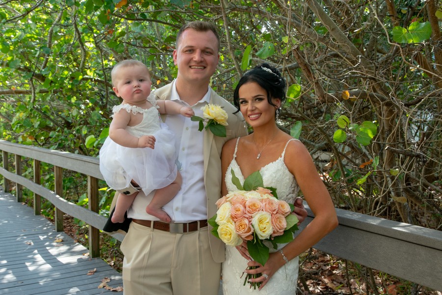 intimate beach wedding Madeira Beach FL